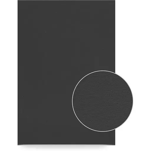 Полотно на картоне Rosa Studio 40×60 см Черный акрил прайм хлопок