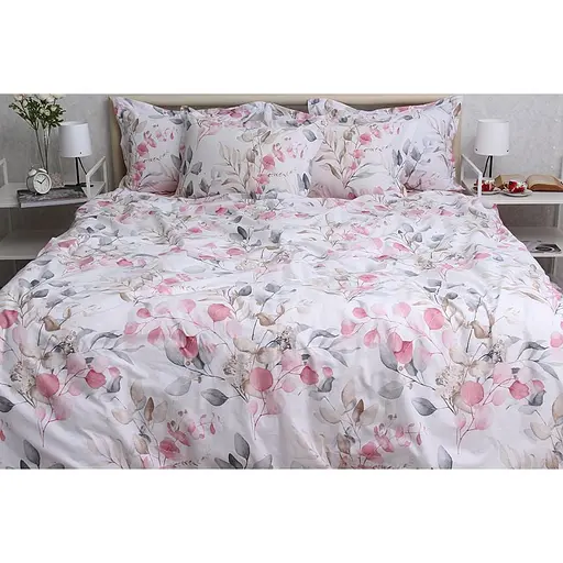 Комплект постільної білизни PrimaTeks з компаньйоном 2-спальний 000247978 (PT-R19)