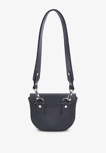 Жіноча шкіряна сумка Ruby S синя вінтажна - фото 8