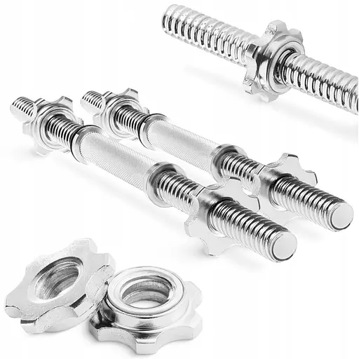 Гриф гантельный 4FIZJO 35 см 25 мм 2 шт (P-5905973401159) - фото 1