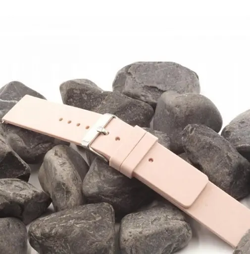 Ремешок каучуковый пудровый размер 22 - фото 2