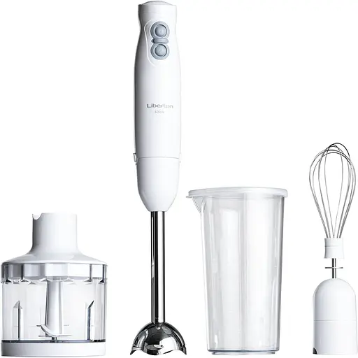 Блендер Liberton LHB-0301, White, понурювальний, 600W