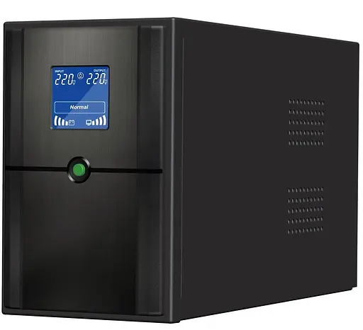 Джерело безперебійного живлення FrimeCom 1000 ВА / 700 Вт / Без АКБ (FC SL-1KL LCD P) - фото 1