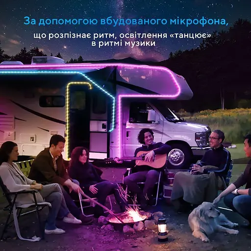 Стричка свитлодиодна розумна Govee H611 LED Strip Lights, 10м, RGB, WI-FI/Bluetooth, билий - фото 4