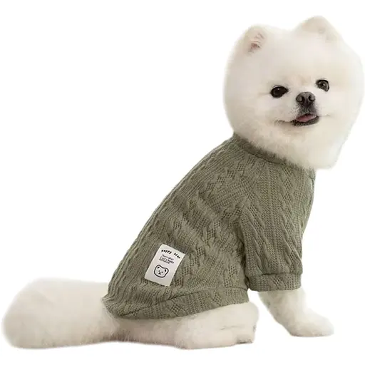 Свитер Ginger для животных XXL Happy bear хаки Д-45 см ОГ-55 см
