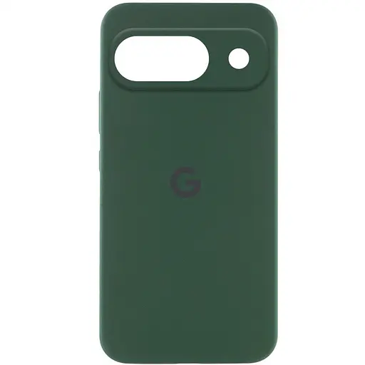 Чохол Silicone Cover Lakshmi Full Camera (AAA) with Logo для Google Pixel 9 Зелений / Cyprus Green