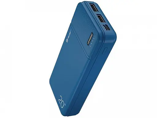 Зовнішній акумулятор Power bank Tracer 20000mAh 5V-2A 2USB + micro type-C - фото 3