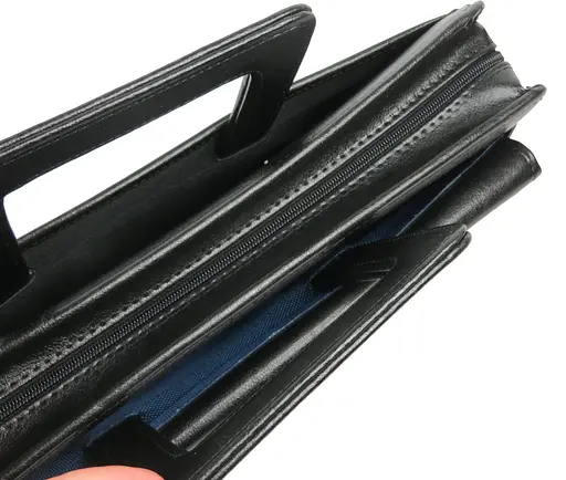 Чоловічий діловий портфель JPB 38х27х6 см sum0014588 - фото 10