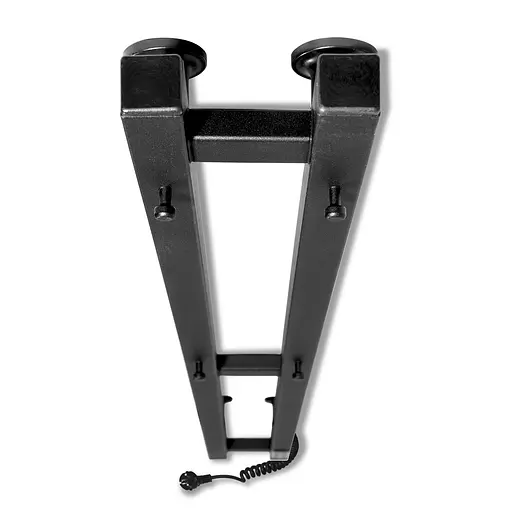 Електрична рушникосушарка Laris Зебра Дует ЧФЧ3 80x1200 Е права R3 73207669, Чорний матовий, Праве, Електронний - фото 4