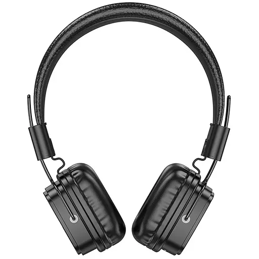 Накладні бездротові навушники Hoco W56 Earl Black - фото 3