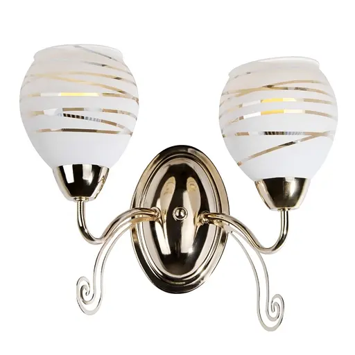 Бра Brille LK-507W/2 настінне накладне класичне E14