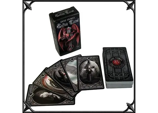 Карты Таро Fournier Готика (Gothic Tarot by Anne Stokes) (ВР_КТГ) - фото 5