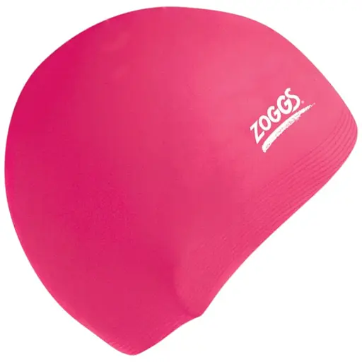 Шапочка для плавання Zoggs Silicone Jr Рожевий (1000-300709.PK)