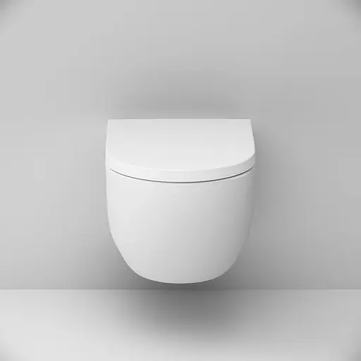 Унитаз подвесной FlashClean Am.Pm Like с сиденьем микролифт белый C801701SC, Белый - фото 5