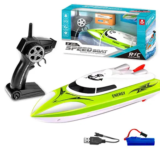 Катер на радіокеруванні SHT 658-45 2.4G Green - фото 2