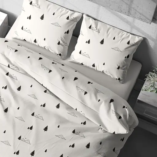 Комплект постільної білизни Lelit Полуторний поплін L-2064/1 (le2000000327006) - фото 5