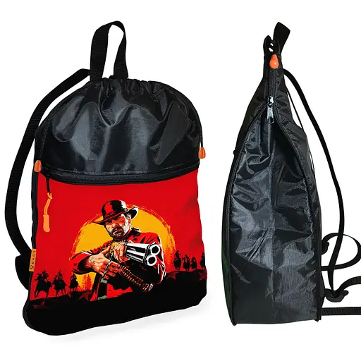 Шкільний рюкзак дитячий RDR Red Dead Redemption 2 + Сумка для взуття спортивної форми рюкзак-мішок хлопчикові (01914) - фото 2