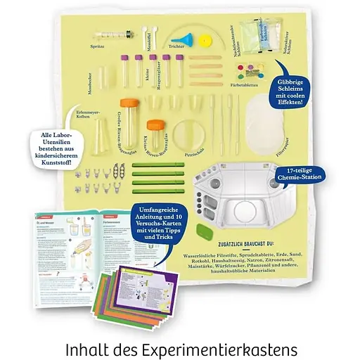 Веселая химия Big Fun Chemistry Kosmos - Набор для исследования (616991) - фото 3