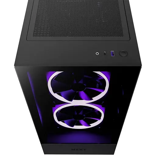 Корпус NZXT H5 Elite Tempered Glass Black (CC-H51EB-01) Без БП Б/в - фото 5