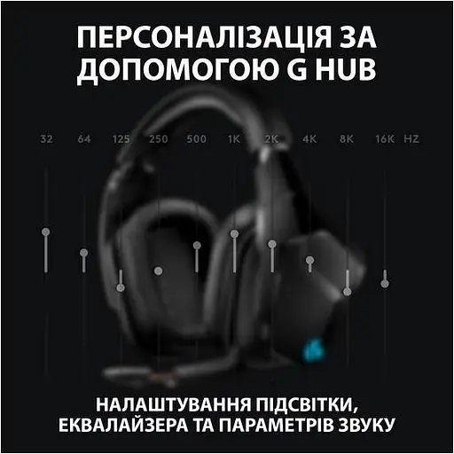 Навушники з мікрофоном Logitech G935 (L981-000744) - фото 7