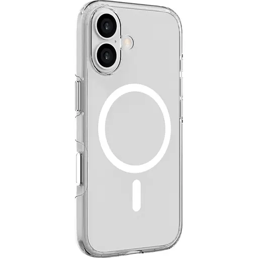 Чехол iLera ClearShell Camera Button with MagSafe для Apple iPhone 17 Transparent ILHsCLCaB17 (150425)