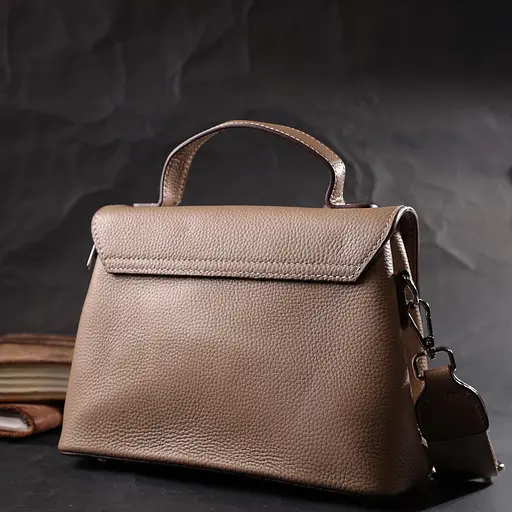 Кожаная сумка женская Vintage 24.5х17.5х10 см sum0024813 - фото 8