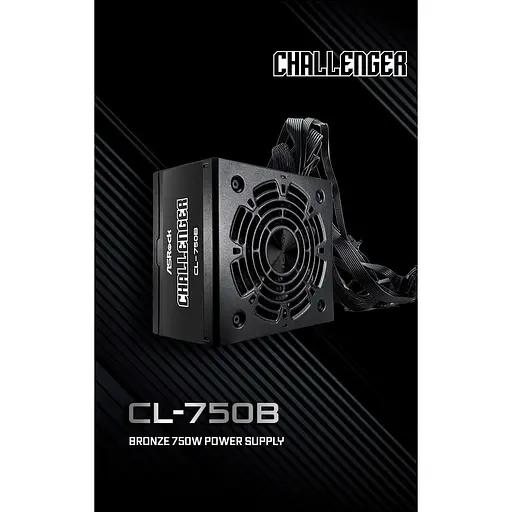 Блок живлення AsRock Challenger 750W 80+ Bronze PCIe 5.1 (CL-750B) - фото 7