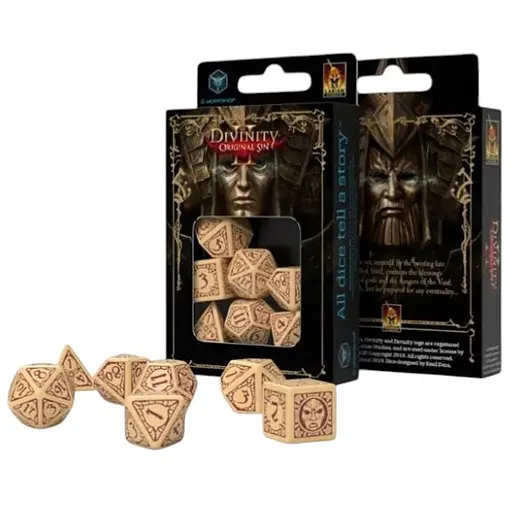 Набор кубиков Divinity: Original Sin 2 Dice Set , 7 шт. (SDIV87) - фото 1