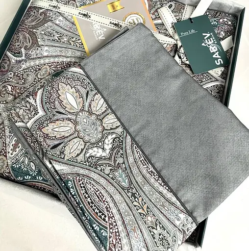 Постельное белье Isfahan Gri Сатин Премиум Sarev pbe0051720 - фото 3