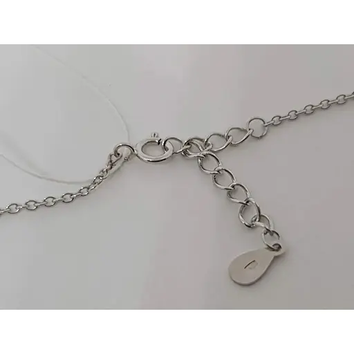 Срібне кольє Діама з фіанітами. Артикул 51011939095 - фото 3