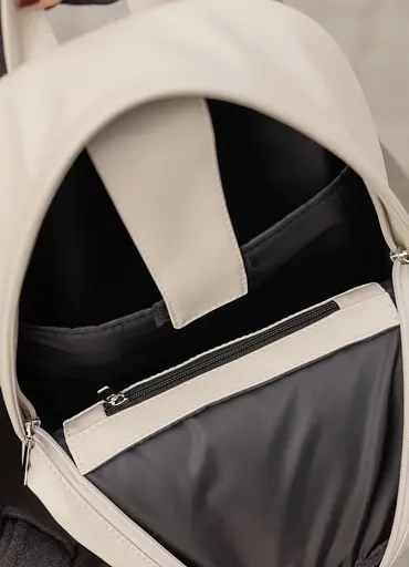 Женский рюкзак Sambag Brix Classic серый 35 х 25 х 12 см (14511030) - фото 7