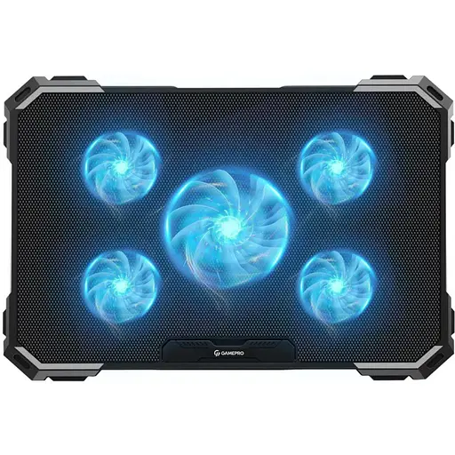 Охлаждающая подставка для ноутбука до 21 дюймов GamePro GPCP-485 5xfans - фото 2