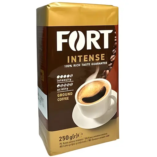 Кава натуральна смажена мелена Fort 250 г (5900788201253)