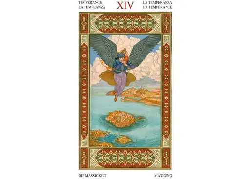 Карты Таро Scarabeo Тысяча и одна ночь (Tarot of the Thousand and One Nights) (EX98UK) - фото 4