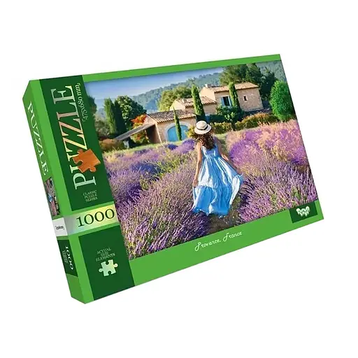 Пазл класичний "Provence, France" Danko Toys C1000-12-01, 1000 елементів - фото 1