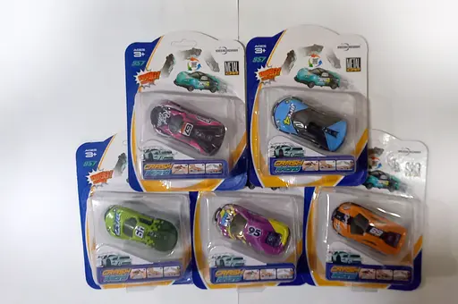 Машинка "Улетное сальто" KZ957-114A, на блистере (6902241802709) Фиолетовый - фото 2