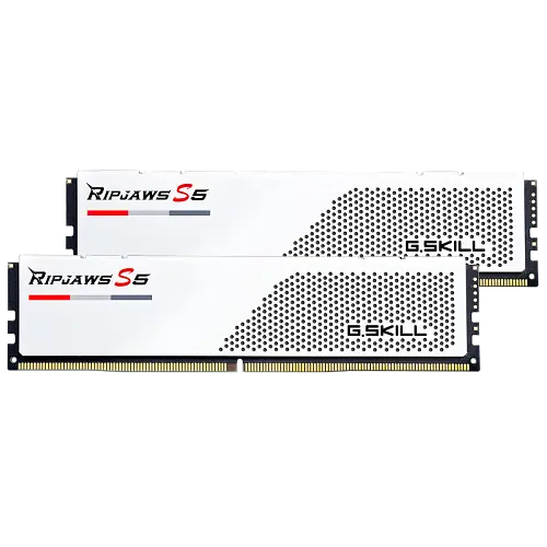 Оперативна пам'ять G.Skill 32GB (2x16GB) DDR5 6000MHz Ripjaws S5 White (F5-6000J3238F16GX2-RS5W)