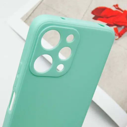 Силиконовый чехол Epik Candy Full Camera для Xiaomi Redmi 12 Зеленый / Menthol - фото 5