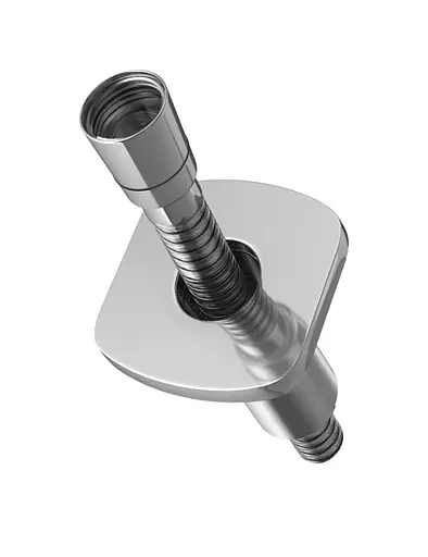 Душова система Kohlman Foxal 2.0 35 chrome + BOX прихованого монтажу QW211FR35-009, Хром - фото 3