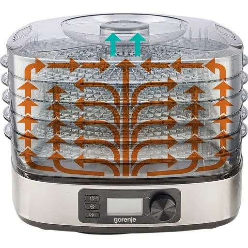 Сушилка для овощей и фруктов Gorenje FDK500DE [138172] - фото 3