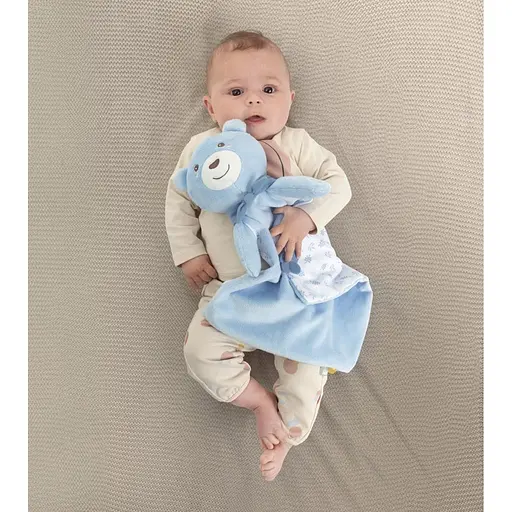 М'яка іграшка-комфортер музична Chicco Maxi Doudou блакитна (12159.20) - фото 5