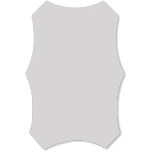 Дзеркало Wall Sticker SW-00001521 акрилове самоклеюче 400х600х2 мм  - фото 1