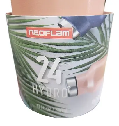 Термос Neoflam Hydro 24 термобутылка 500 мл Розовый - фото 4