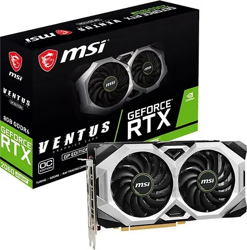 Видеокарта MSI RTX 2060 8Gb Super Ventus GP OC (GeForce RTX 2060 SUPER VENTUS GP OC) (GDDR6, 256 bit, PCI-E v3.0) Б/у - фото 5