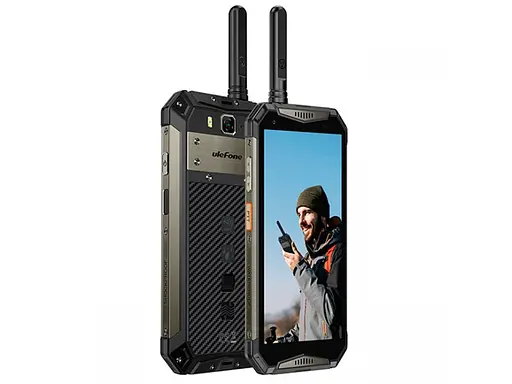 Захищений смартфон Ulefone Armor 20WT 12/256 Black + Рація - фото 1