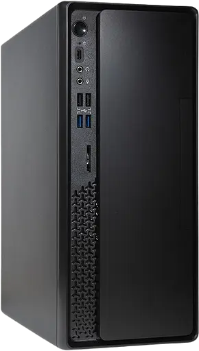 Корпус Chieftec Uni 300W Black (BS-10B-300)