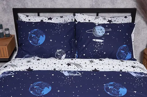 Набор наволочек Moon&Star Ranforce Elite Cosmos 40х60 см 2 шт - фото 1