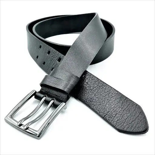 Ремінь шкіряний Le-Mon чоловічий 110-130х4 см acs0024340 - фото 1