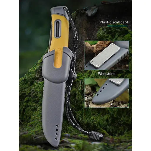 Нож туристический HX Outdoors Handao 3rd Generation Outdoor Knife Black (TD-17B) - фото 7