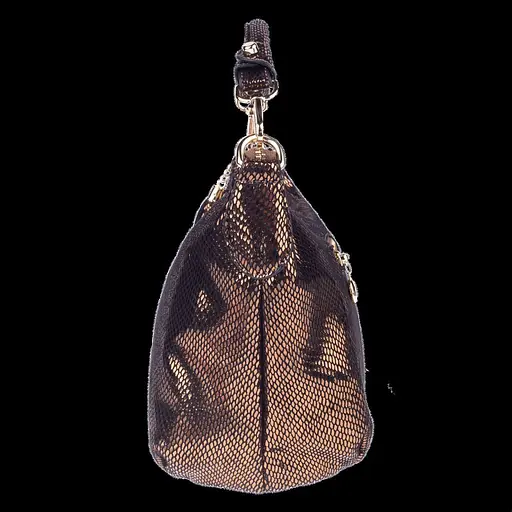 Жіноча сумка Realer P112 антична латунь - фото 3